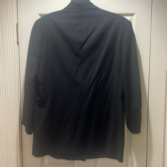 LUBIAM BLACK TUXEDO jacket no size label refer to photos - Picture 4 of 10